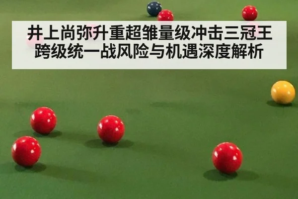 井上尚弥升重超雏量级冲击三冠王 跨级统一战风险与机遇深度解析
