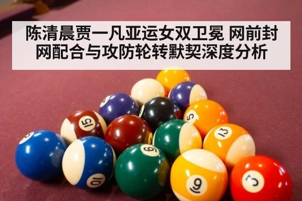 陈清晨贾一凡亚运女双卫冕 网前封网配合与攻防轮转默契深度分析